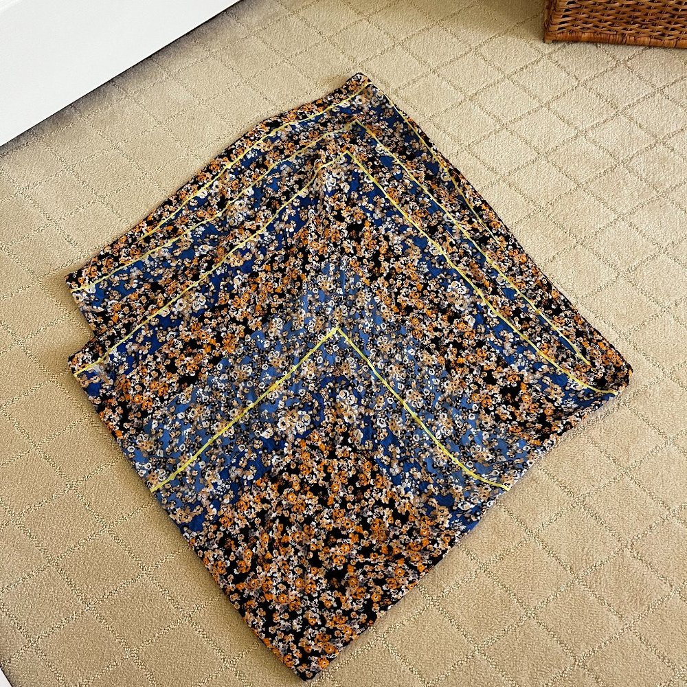 Ann Taylor Floral Scarf
